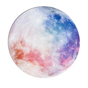 ماوس پد دایره‌ای مدل PINK MOON NU49